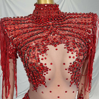 ✨ Fringe Queen Set — Plata / Dorado / Blanco / Rojo 👑