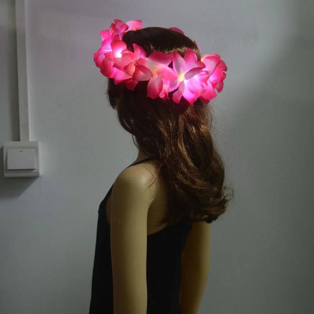 🦋 Diadema LED flower 🧚‍♀️ Mística Nocturna ✨8 colores a elegir