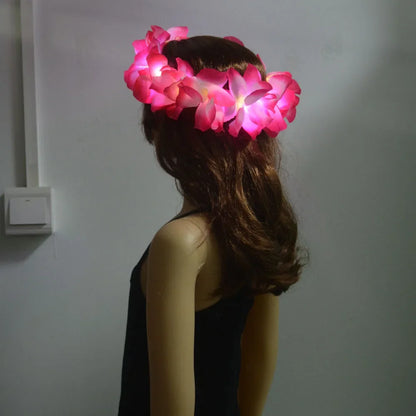 🦋 Diadema LED flower 🧚‍♀️ Mística Nocturna ✨8 colores a elegir