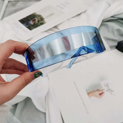 ⚡“NeoVisor 3025” 🛸 Gafas Futuristas con Lente Láser para Visiones del Mañana🌈13 colores a elegir