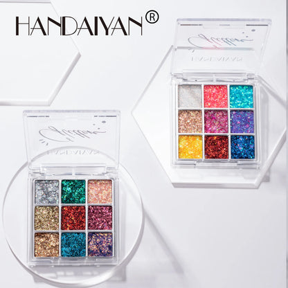 💎“Crystal Rush Palette” ✨ Sombra, Glitter & Gemas para Looks Festivaleros de Otro Planeta 🌈✨