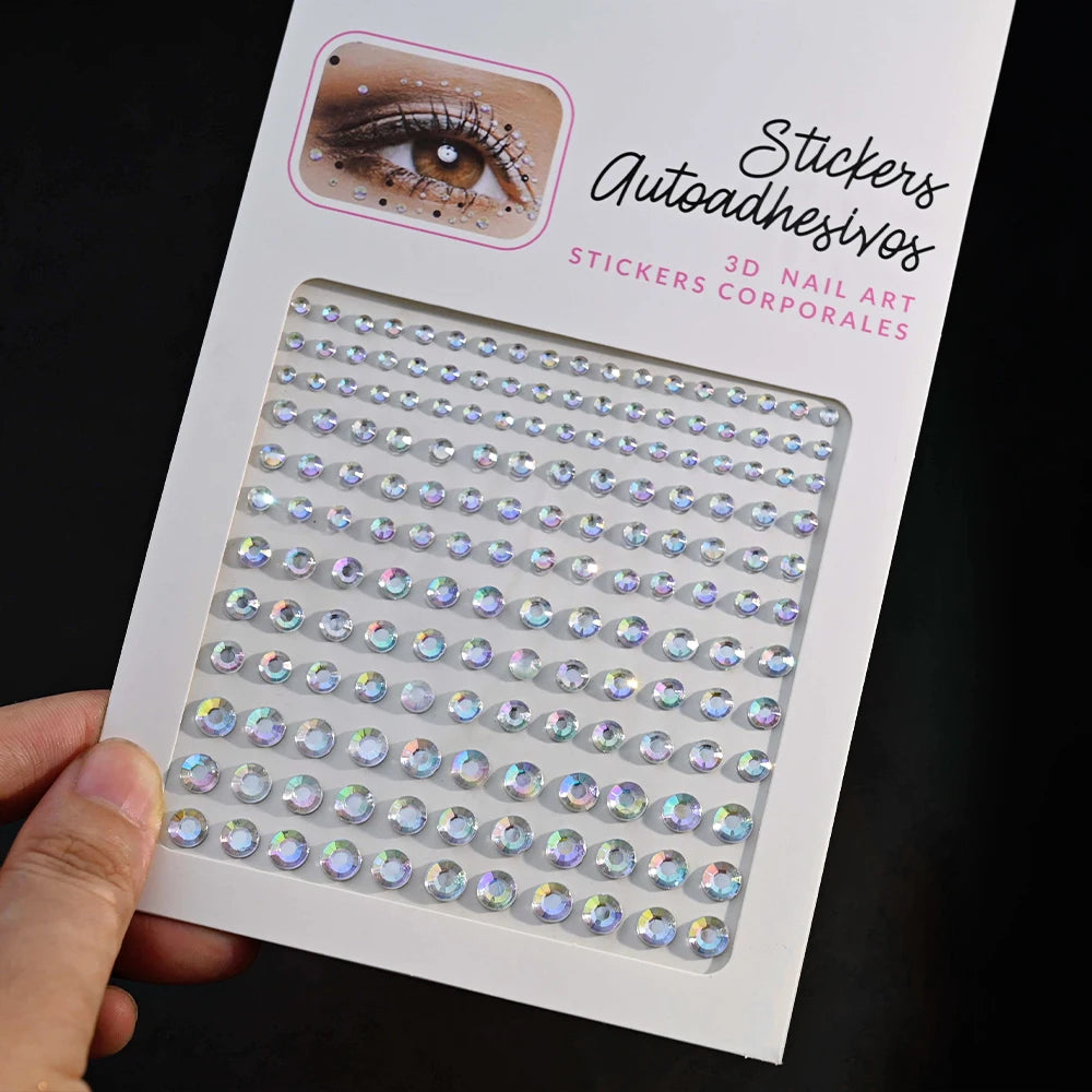 🌟Face Diamonds Deluxe – Cristales para Cara de Diosa 💎✨ 24 variantes a elegir