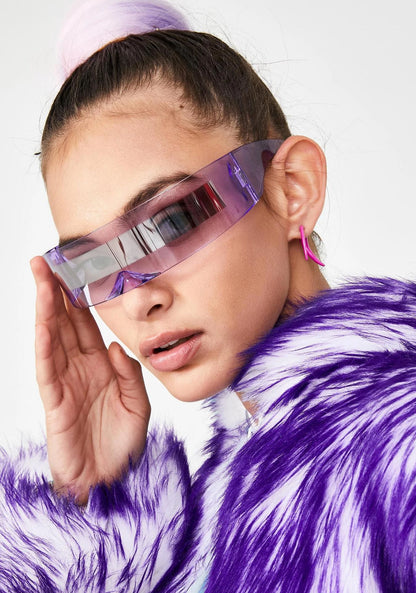 ⚡“NeoVisor 3025” 🛸 Gafas Futuristas con Lente Láser para Visiones del Mañana🌈13 colores a elegir