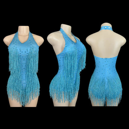 🌌 Stardust Fringe Bodysuit💥 15 colores a elegir