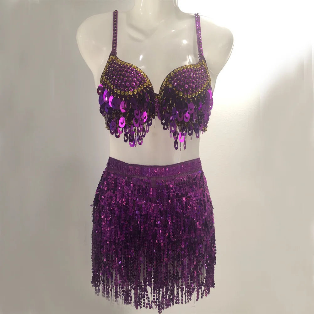 🌌 Luna Siren Set — Conjunto Galáctico de Lentejuelas & Brillos🚀🌙 9 colores a elegir