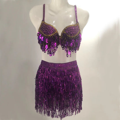 🌌 Luna Siren Set — Conjunto Galáctico de Lentejuelas & Brillos🚀🌙 9 colores a elegir