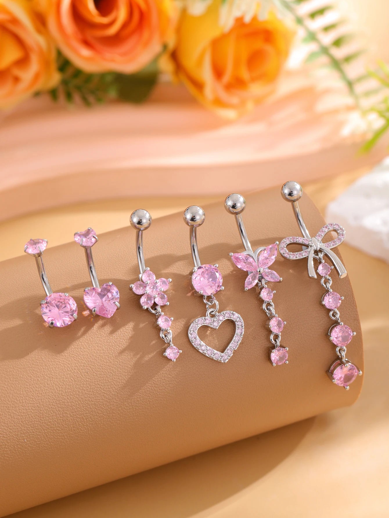 🌸✨ Big Love Belly Ring🦋✨ 15 variantes a elegir