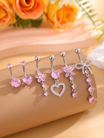 🌸✨ Big Love Belly Ring🦋✨ 15 variantes a elegir