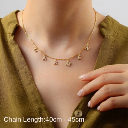 Collar Personalizado con Nombre 💖 Tu Nombre, Tu Hechizo.