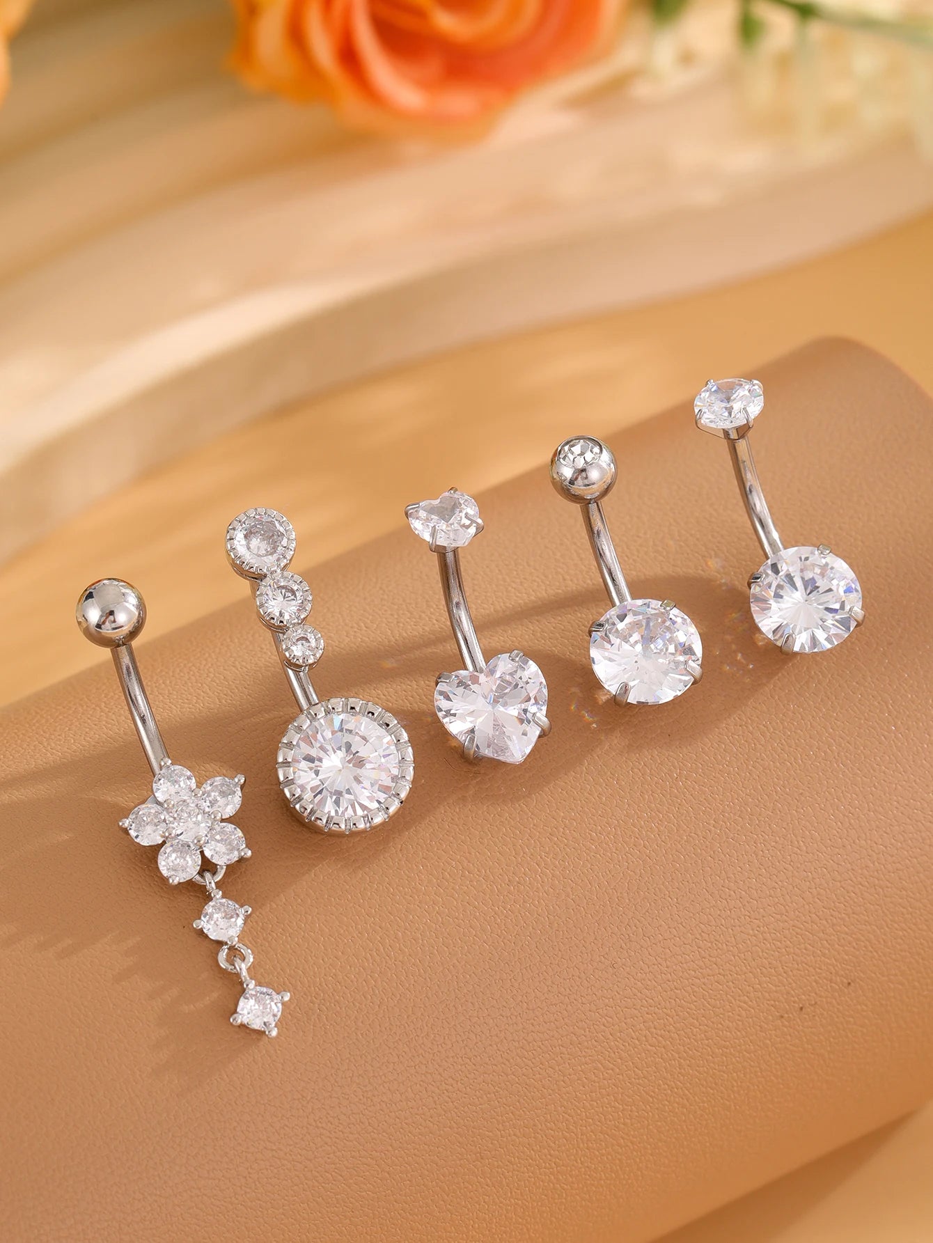 🌸✨ Big Love Belly Ring🦋✨ 15 variantes a elegir