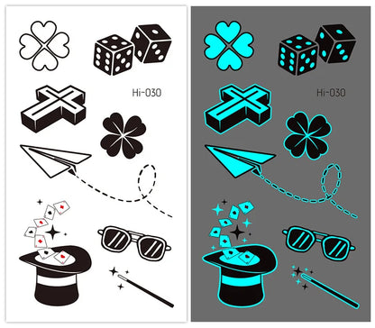 🌙⚡ Glow Spells – Tatuajes Luminosos para Pieles que Hechizan 🌌 45 variantes