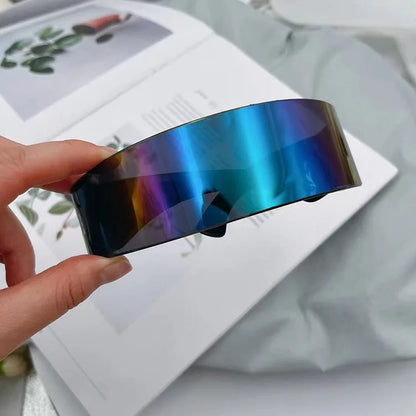⚡“NeoVisor 3025” 🛸 Gafas Futuristas con Lente Láser para Visiones del Mañana🌈13 colores a elegir
