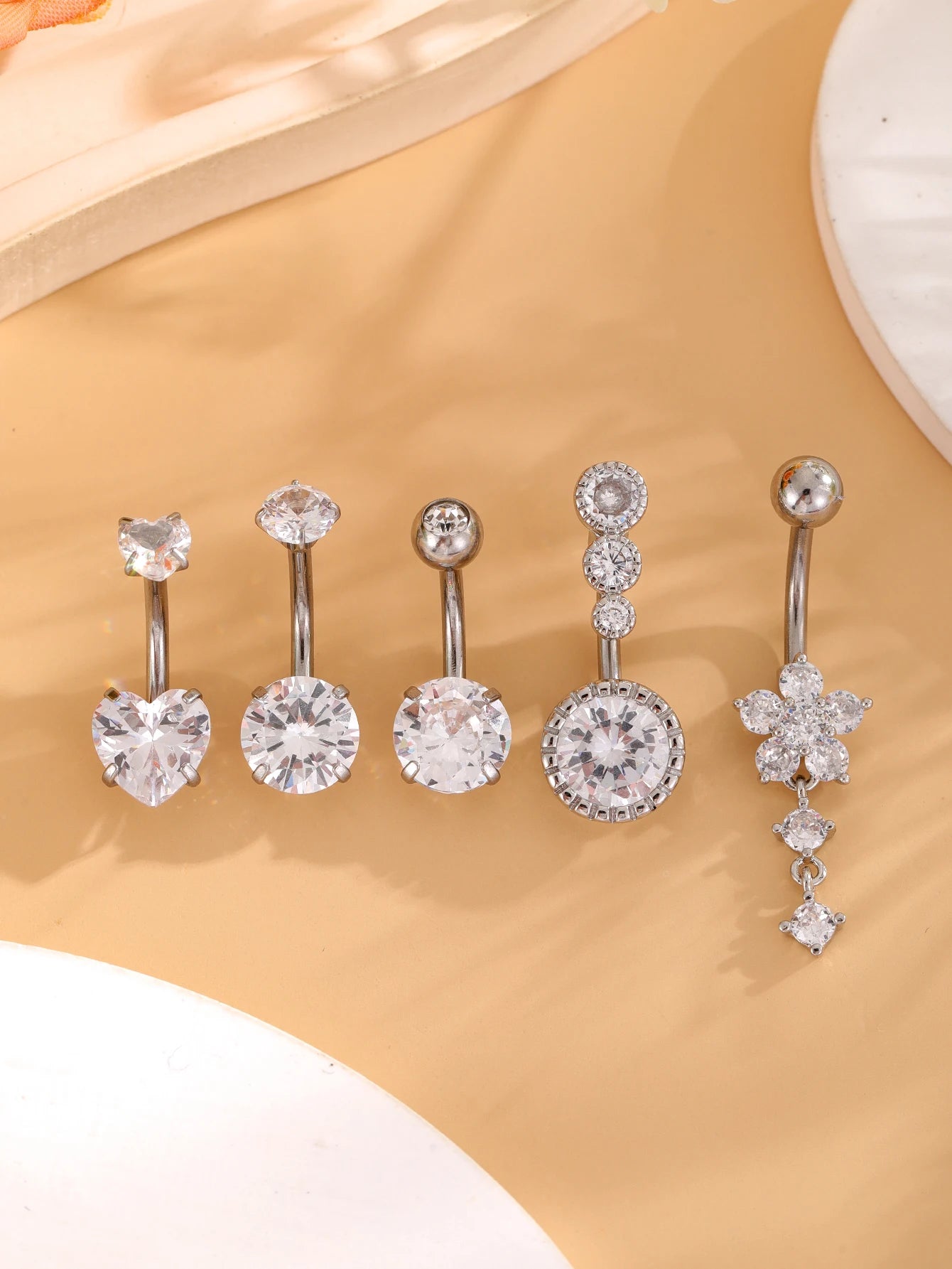 🌸✨ Big Love Belly Ring🦋✨ 15 variantes a elegir