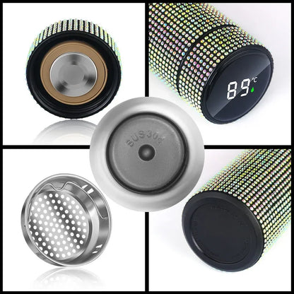 🌈Diamond Display Cup Led 500ml 💡💎