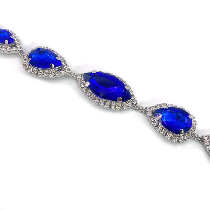 💧“Blue Droplet” Body Chain 🧜‍♀️ Sirena de Metal y Cielo Azul