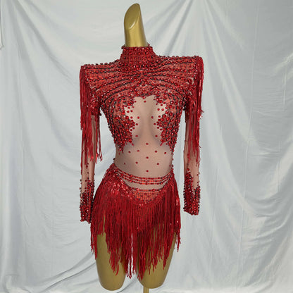 ✨ Fringe Queen Set — Plata / Dorado / Blanco / Rojo 👑