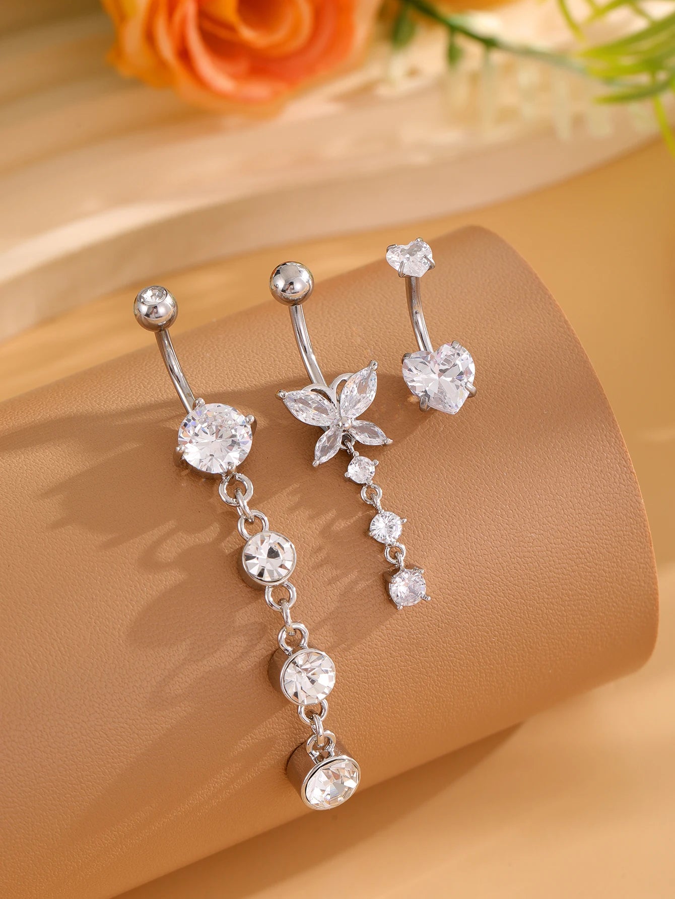 🌸✨ Big Love Belly Ring🦋✨ 15 variantes a elegir