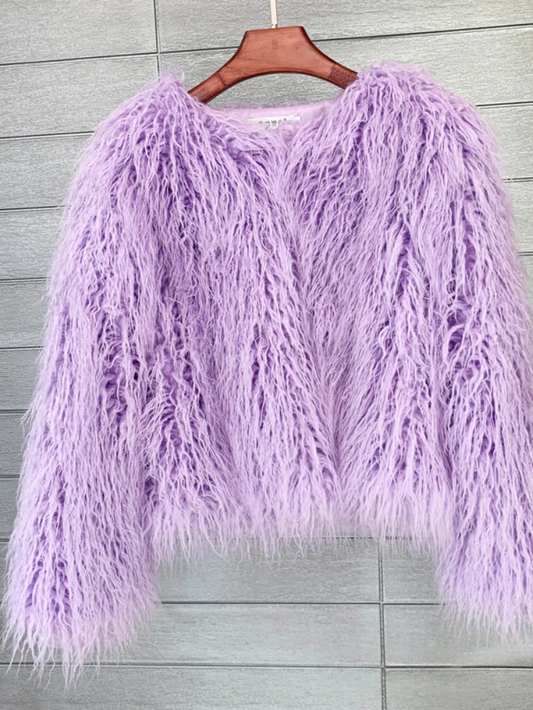 💫 Abrigo “Galactic Fluff” – Edición Multicolor 🪐✨