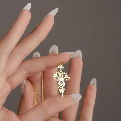 🌺Amuleto Lotus y OM🕉️ – 🧘Belleza con Propósito