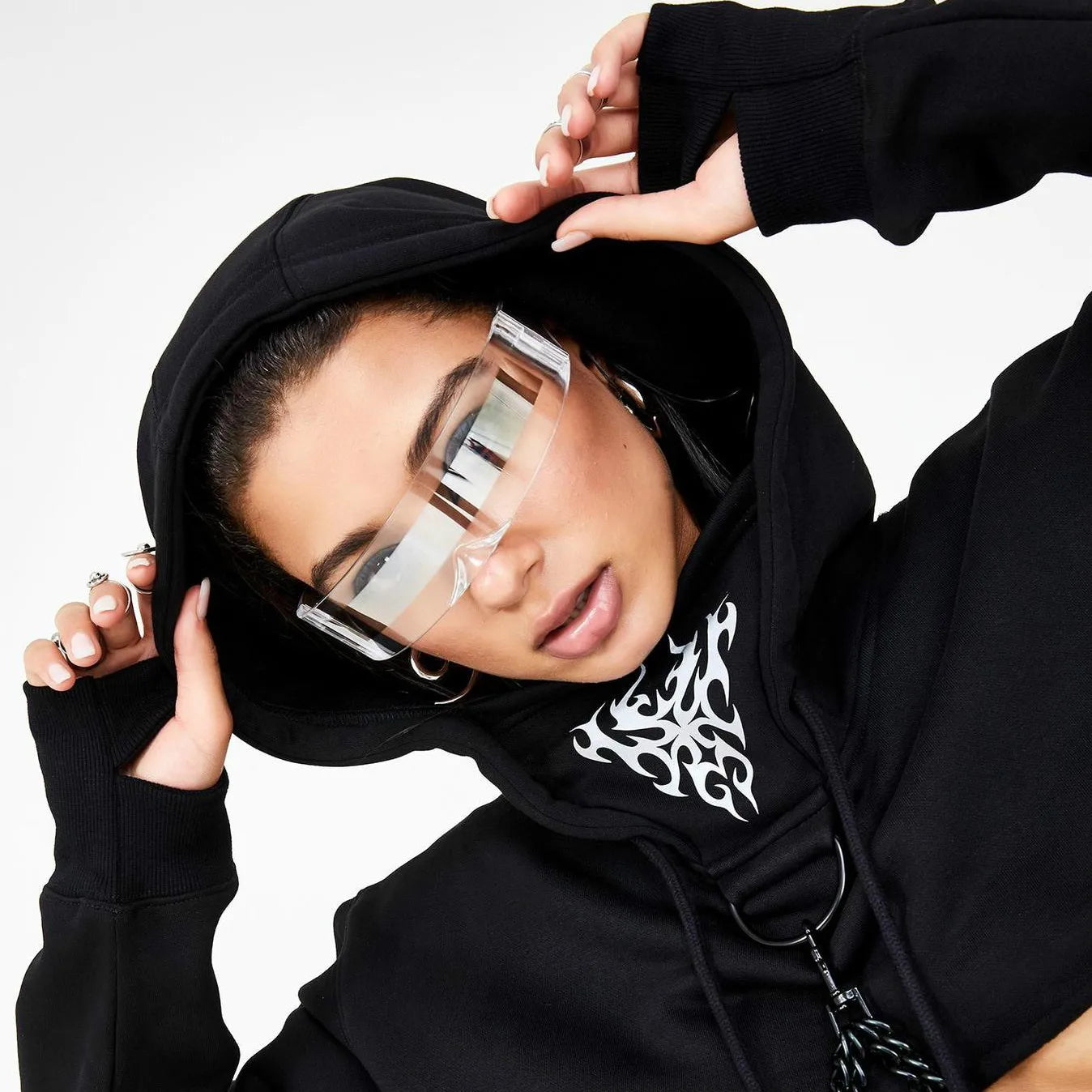 ⚡“NeoVisor 3025” 🛸 Gafas Futuristas con Lente Láser para Visiones del Mañana🌈13 colores a elegir