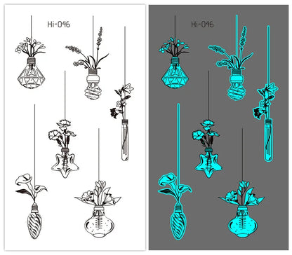 🌙⚡ Glow Spells – Tatuajes Luminosos para Pieles que Hechizan 🌌 45 variantes