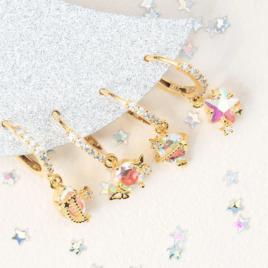🌙 Set Starry Sky Earrings🌌