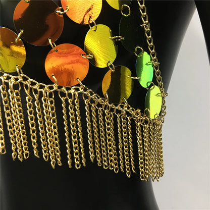 🧡 Savage Sunset Chain Set-🌴 Dale calor a la rave