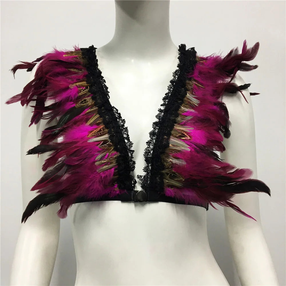 💫 Feather Boho Top — Espíritu libre 🔥