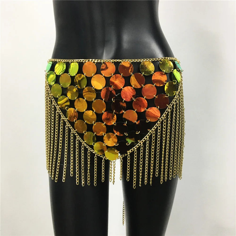 🧡 Savage Sunset Chain Set-🌴 Dale calor a la rave