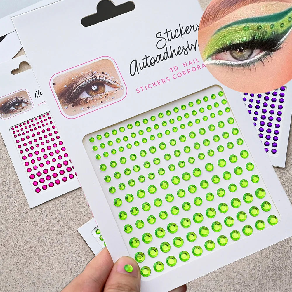 🌟Face Diamonds Deluxe – Cristales para Cara de Diosa 💎✨ 24 variantes a elegir