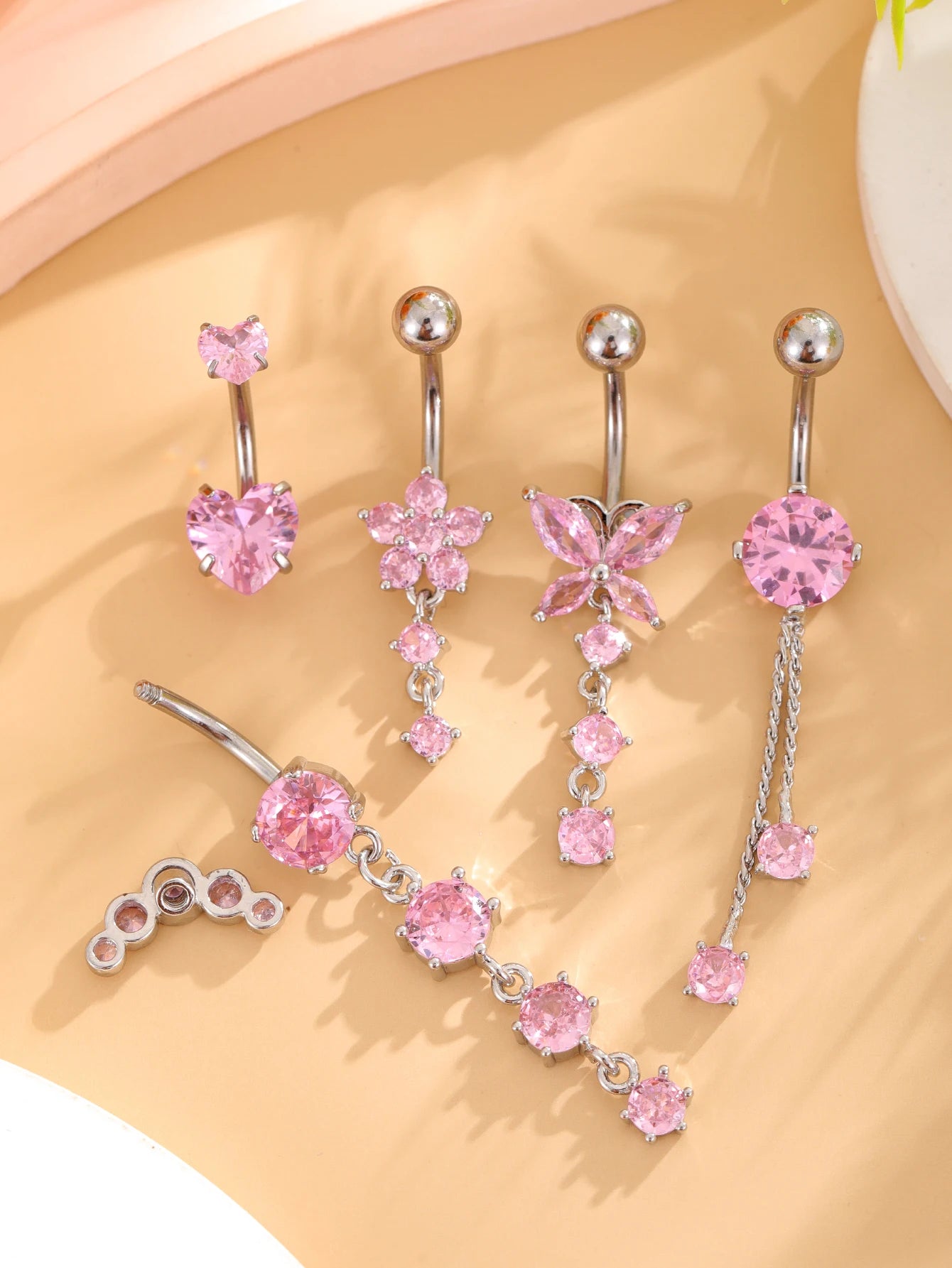 🌸✨ Big Love Belly Ring🦋✨ 15 variantes a elegir
