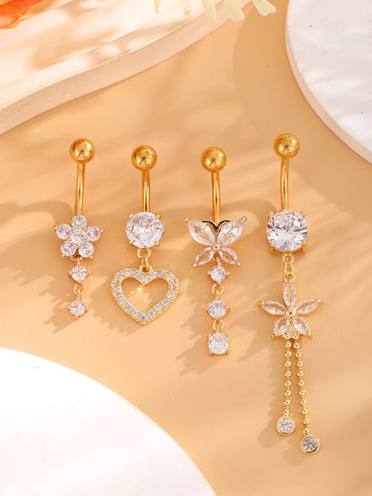 🌸✨ Big Love Belly Ring🦋✨ 15 variantes a elegir