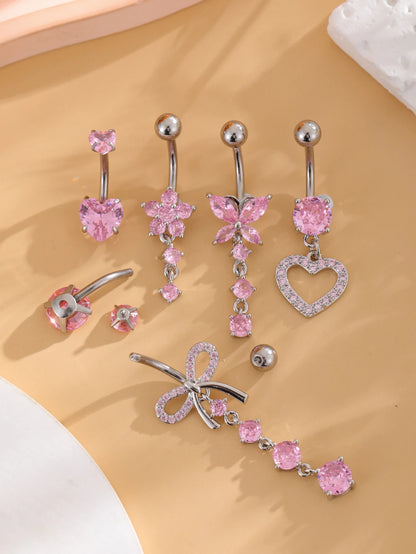 🌸✨ Big Love Belly Ring🦋✨ 15 variantes a elegir