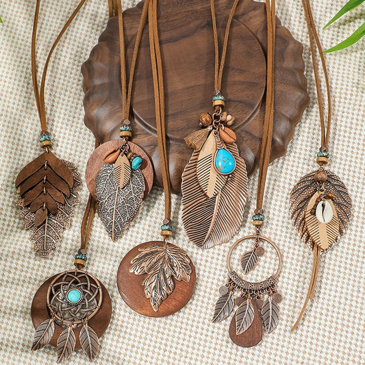 ✨ Boho Queen Layers🌾 Set de 7 Collares Tribal Spirit