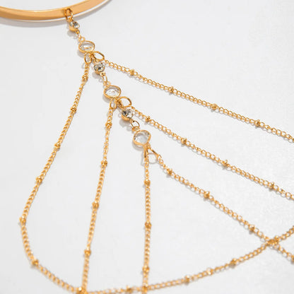 🌟 "Golden Chains" 🔥Brazalete Doble para Brazo con Cadenas de Luz