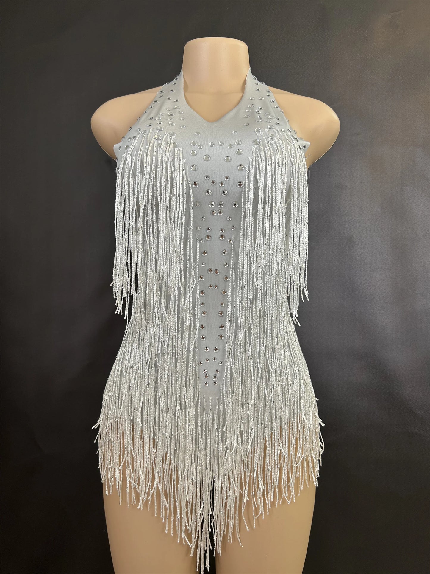 🌌 Stardust Fringe Bodysuit💥 15 colores a elegir