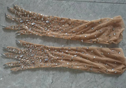 👑 Crystal Mirage Bodysuit – Edición Desierto 🌴 5 colores a elegir