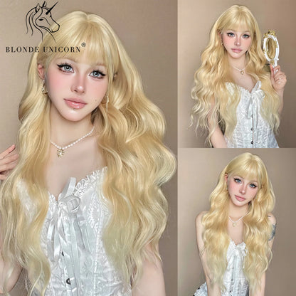 💜 Unicorn Dream 💖Ondas largas para un look místico y vibrante🤟26 variantes