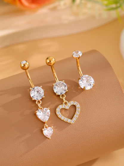 🌸✨ Big Love Belly Ring🦋✨ 15 variantes a elegir