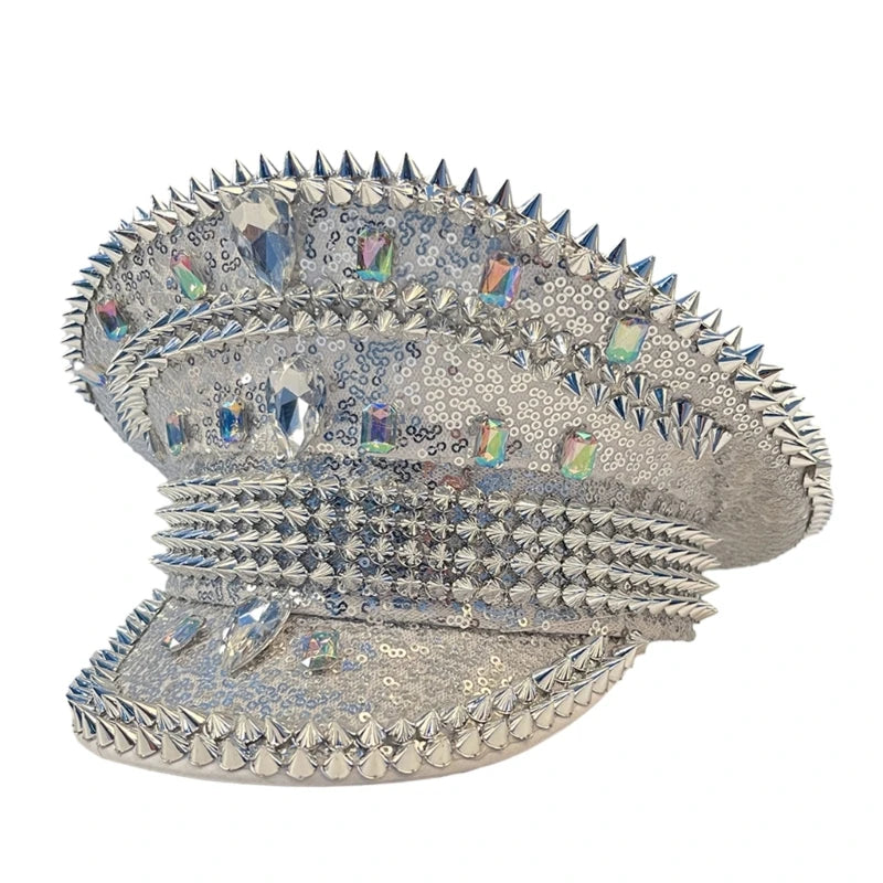 💎 QUEEN OF SPIKES | con gemas y tachuelas⚡ 4 colores a elegir