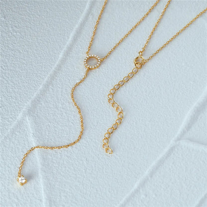 🔥 Golden Flow 💥 Collar Y Minimal Chic ✨ 2 variantes a elegir