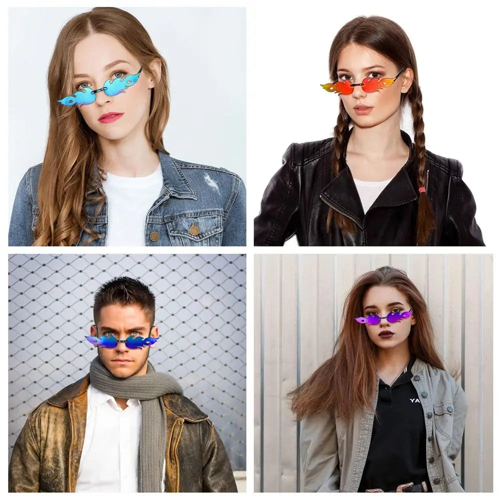 🔥“FireFlame Shades” 🕶️ Gafas Llama UV400 para Caras Que Queman
