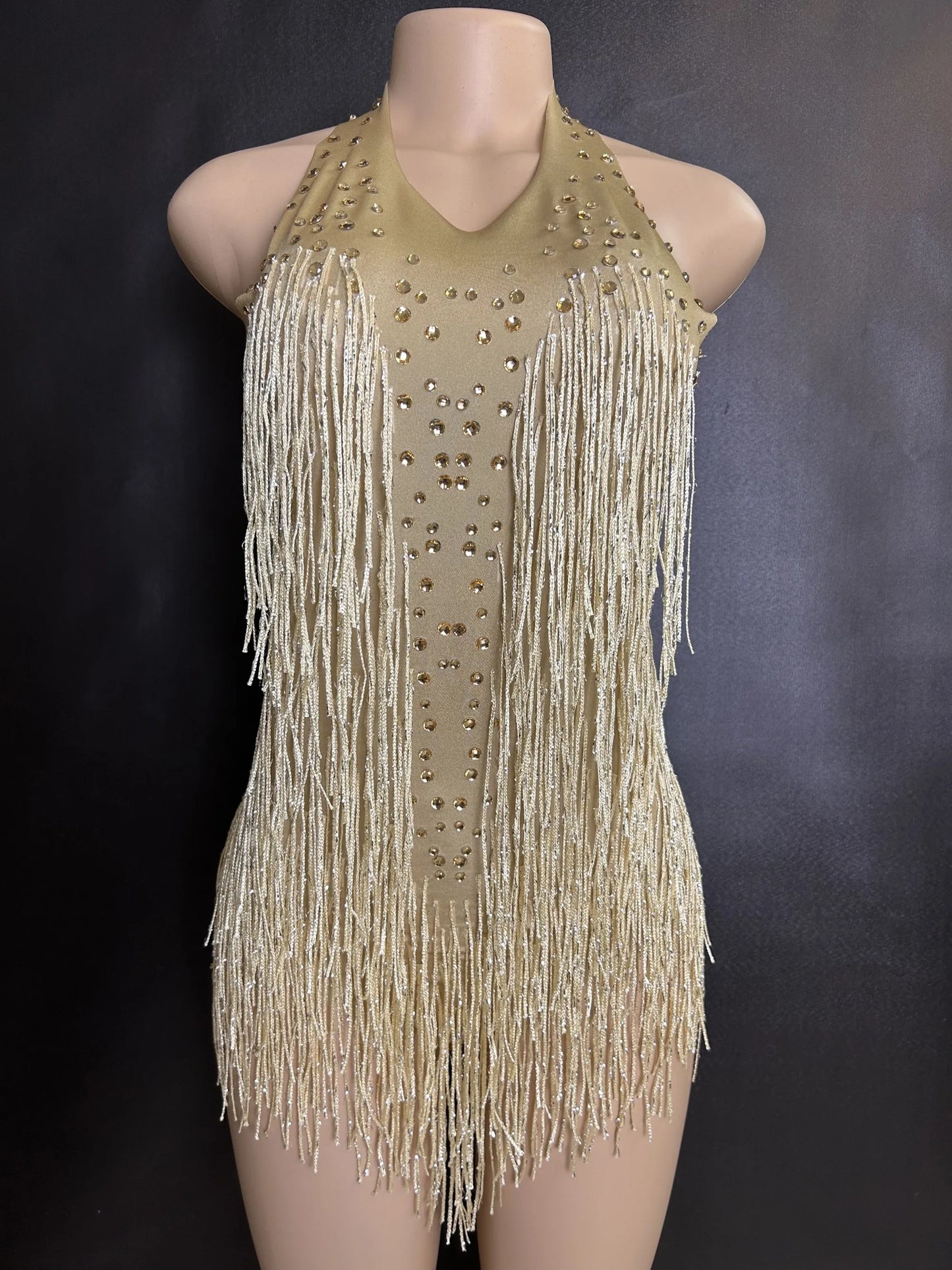 🌌 Stardust Fringe Bodysuit💥 15 colores a elegir