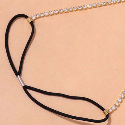 💎 Crystal Thigh Bling Set – Harness de Pierna con Cadena de Cristales✨