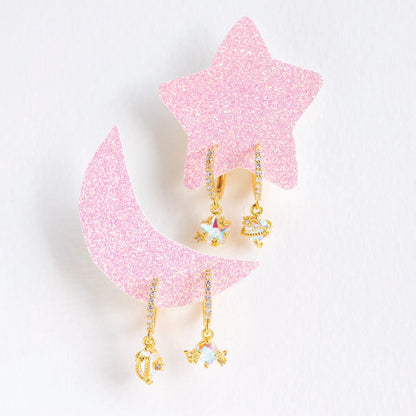 🌙 Set Starry Sky Earrings🌌