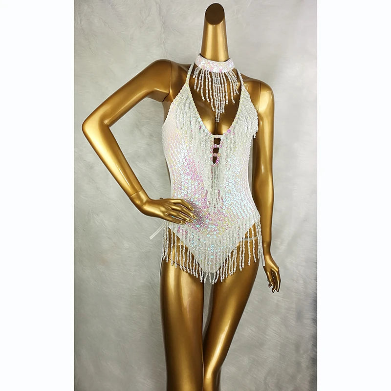 🧜♀️ Pearl Mermaid Bodysuit – Brillo de Sirena
