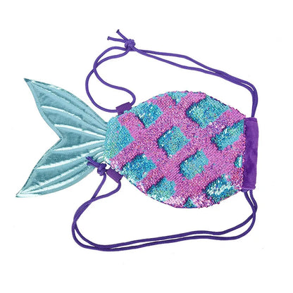 🧜‍♀️ Mochila “Cola de Sirena” Iridiscente💥5 colores a elegir