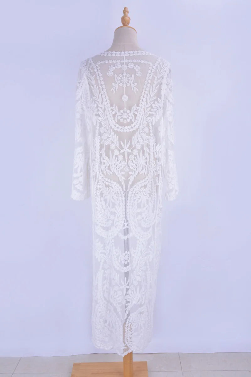 🌸 Boho Dream Kimono — Encanto de Encaje 🌸