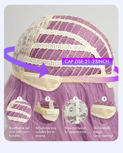 💜 Unicorn Dream 💖Ondas largas para un look místico y vibrante🤟26 variantes