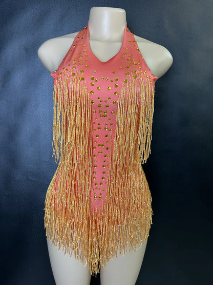 🌌 Stardust Fringe Bodysuit💥 15 colores a elegir